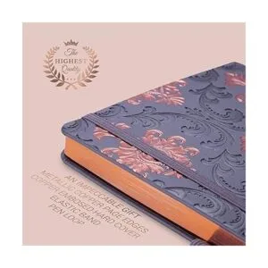 Diario de escritura exclusivo unisex hecho a mano en_4