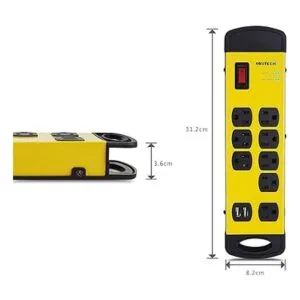 Oviitech 8 tomas de corriente protector de sobretensiones_4