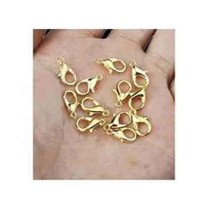 LASSUM 100 cierres de mosquetón de acero inoxidable 0.276_4