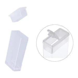 Fashewelry 100 recipientes de plástico con cuentas de_2