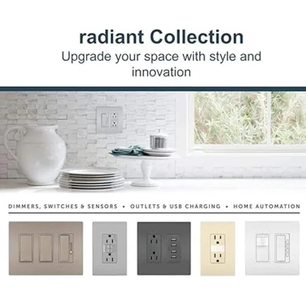 Legrand Salida de pared decorativa radiante de 15_6