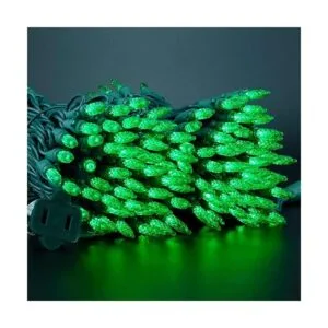 Luces LED de Navidad facetadas verdes de 200 unidades 2_2