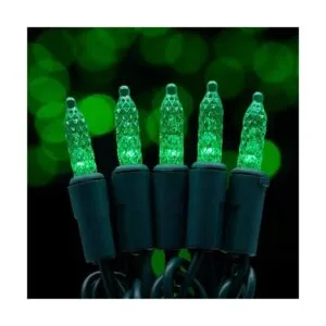 Luces LED de Navidad facetadas verdes de 200 unidades 2_4