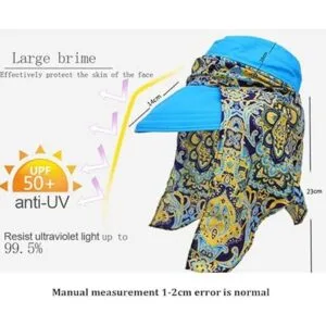 LassZone Gorro de protección solar para mujer diseño de_3