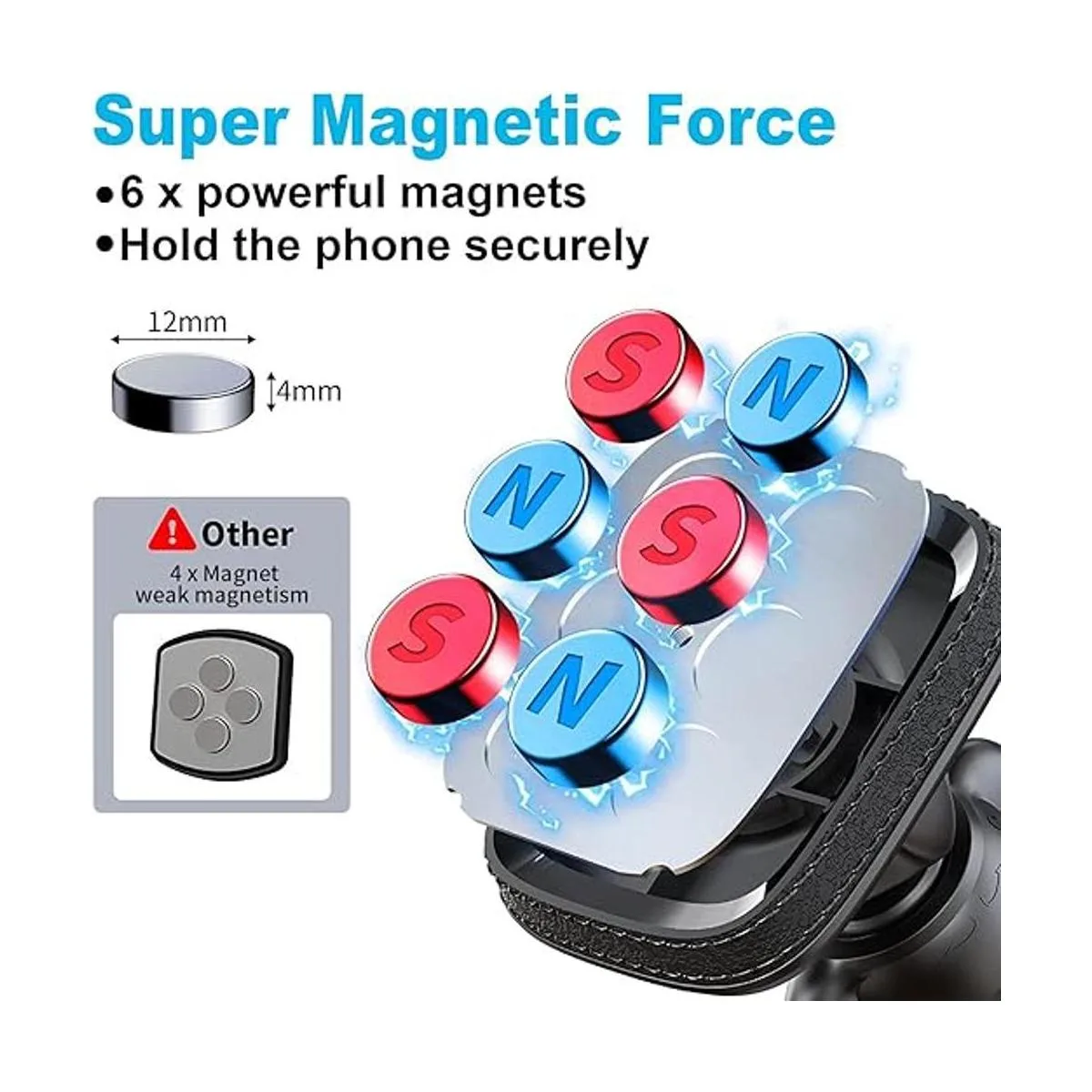 APPS22 Soporte magnético para teléfono de coche soporte_3