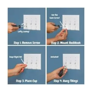 RediHook Gancho para llaves juego de soporte para_3