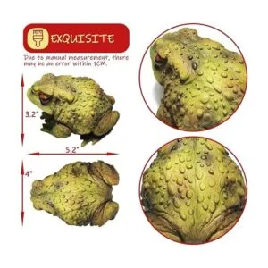 Sunthus Esculturas de sapo de rana estatuas de jardín_6