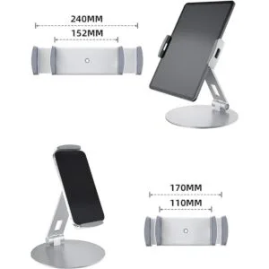 Stouchi Soporte giratorio para tablet de 360 para iPhone_2
