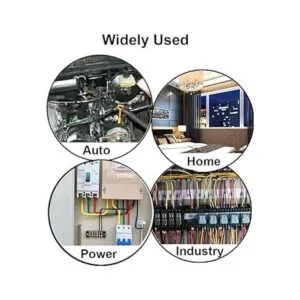 MILAPEAK Juego de 100 conectores de cable de horquilla_5