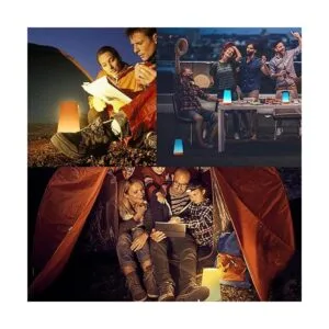 ROYFACC Lámpara LED de noche táctil lámpara de mesa de