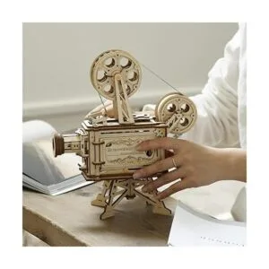 ROKR Rompecabezas 3D de madera kits de modelo mecánico_3