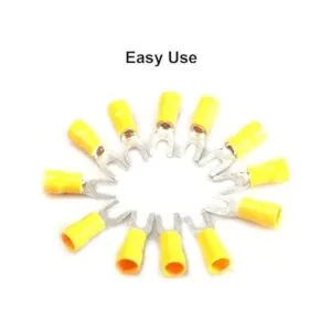 MILAPEAK Juego de 100 conectores de cable de horquilla_6