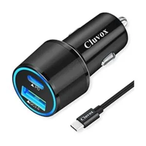 Cargador rápido de coche tipo C compatible con Google_1