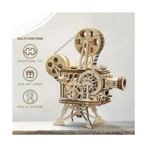 ROKR Rompecabezas 3D de madera kits de modelo mecánico_6