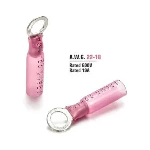 Sopoby 200 conectores de anillo termorretráctil color