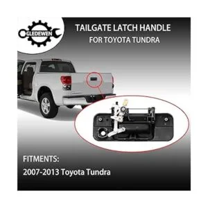 Manija para portón trasero con cerradura para Toyota_3