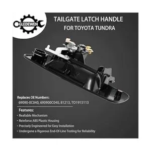 Manija para portón trasero con cerradura para Toyota_2