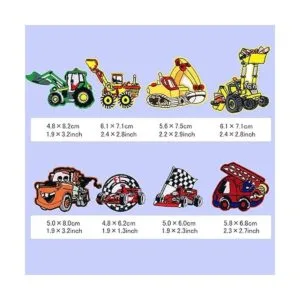 Parches de planchado para coche excavadora de coches_2