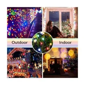 Toodour Luces solares de Navidad paquete de 2 unidades_3