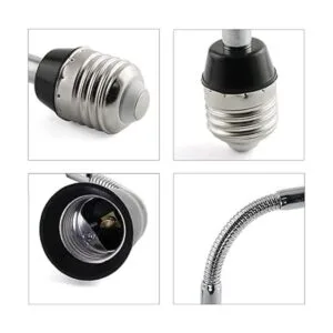 Longdex E27E27 Adaptador extensor flexible de rosca para_2