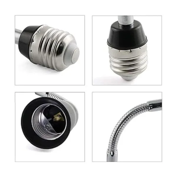 Longdex E27E27 Adaptador extensor flexible de rosca para_2