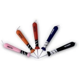 DEZAL Velas rojas de bate de béisbol y bate de sóftbol_3