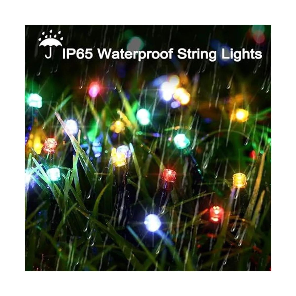 Toodour Luces solares de Navidad paquete de 2 unidades_5