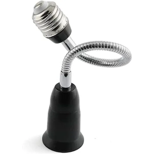Longdex E27E27 Adaptador extensor flexible de rosca para_3