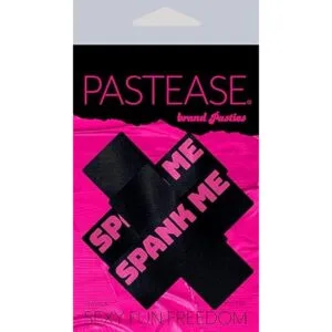 Pastease Pezple Cover Pasties Plus X Cruz negra líquida_2