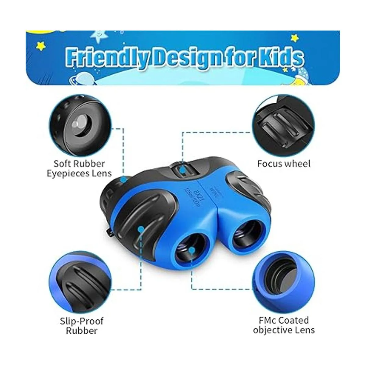 Prismáticos perfectos para niños binoculares compactos_3