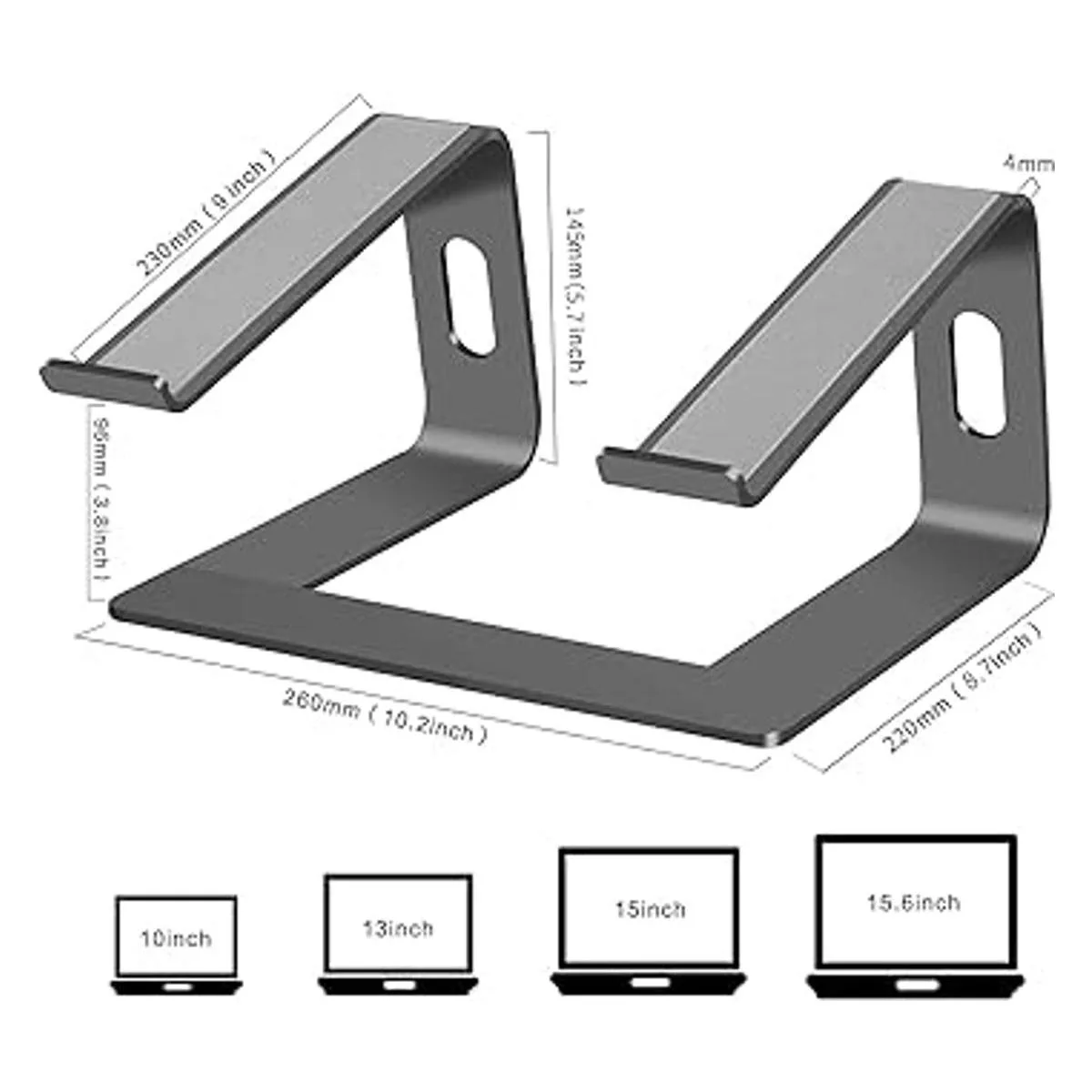 Orionstar Soporte portátil de aluminio para laptop_2