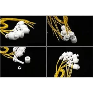 Liyafy 5 piezas de ángulo recto de plástico blanco PP_2