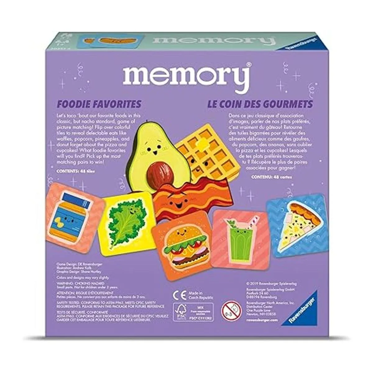 Ravensburger Juego de memoria de 4 favoritos de los_6