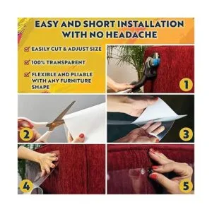 Panther Armor Paquete de 8 protectores de muebles contra_4