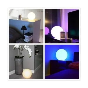 Borelor Luz de bola LED recargable de 6 pulgadas y_5