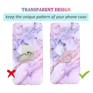 Anillo para teléfono móvil de gato transparente soporte_2