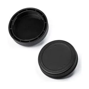 Tapa de cuerpo de cámara y tapa trasera de lente Set de_4