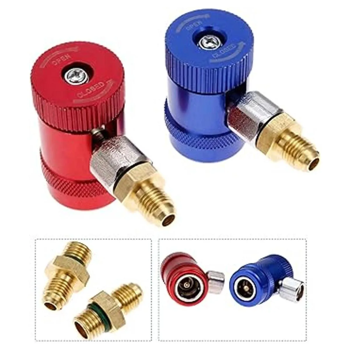 Aupoko R1234yf Acopladores rápidos lado altobajo R1234yf_2