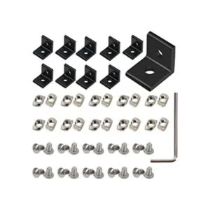 KOOTANS Juego de 10 piezas 2020Series 2 agujeros 90 grados