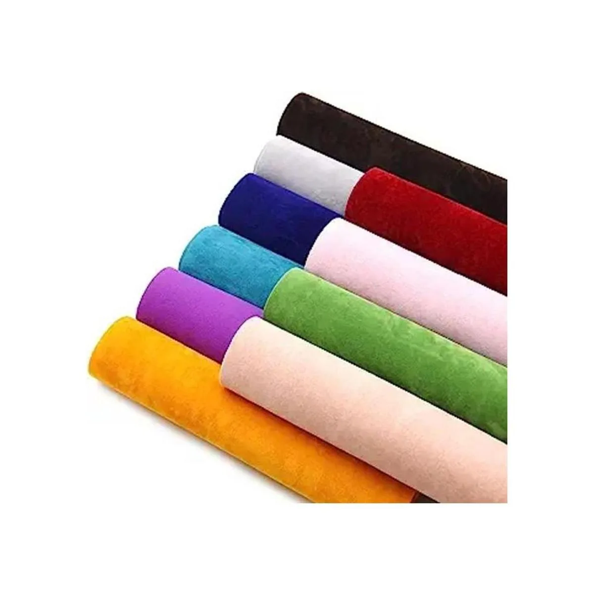 David accessories Tela suave de terciopelo de doble cara_1