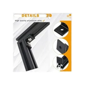 KOOTANS Juego de 10 piezas 2020Series 2 agujeros 90 grados