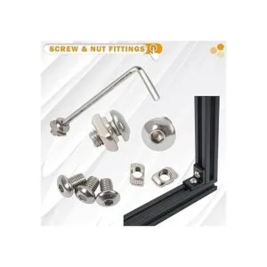 KOOTANS Juego de 10 piezas 2020Series 2 agujeros 90 grados