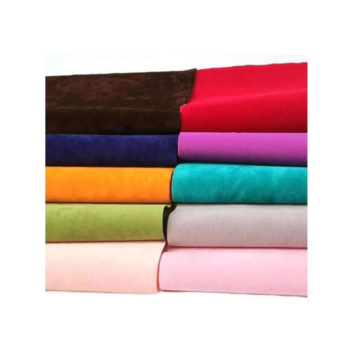 David accessories Tela suave de terciopelo de doble cara_4