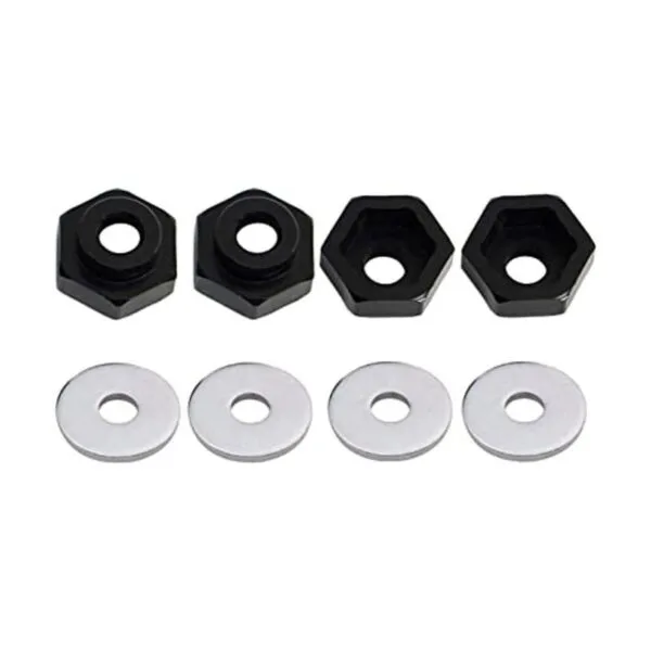 ShareGoo Juego de 4 adaptadores hexagonales para ruedas_1