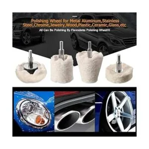 ANAHAF Rueda de pulido para taladro 8 piezas de pulido de