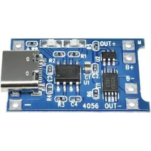 10 unidades TP4056 TipoC interfaz de entrada USB 5V 1A_3