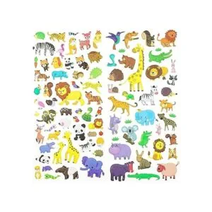 IMNEXT2U Calcomanías 3D hinchadas para niños calcomanías_2