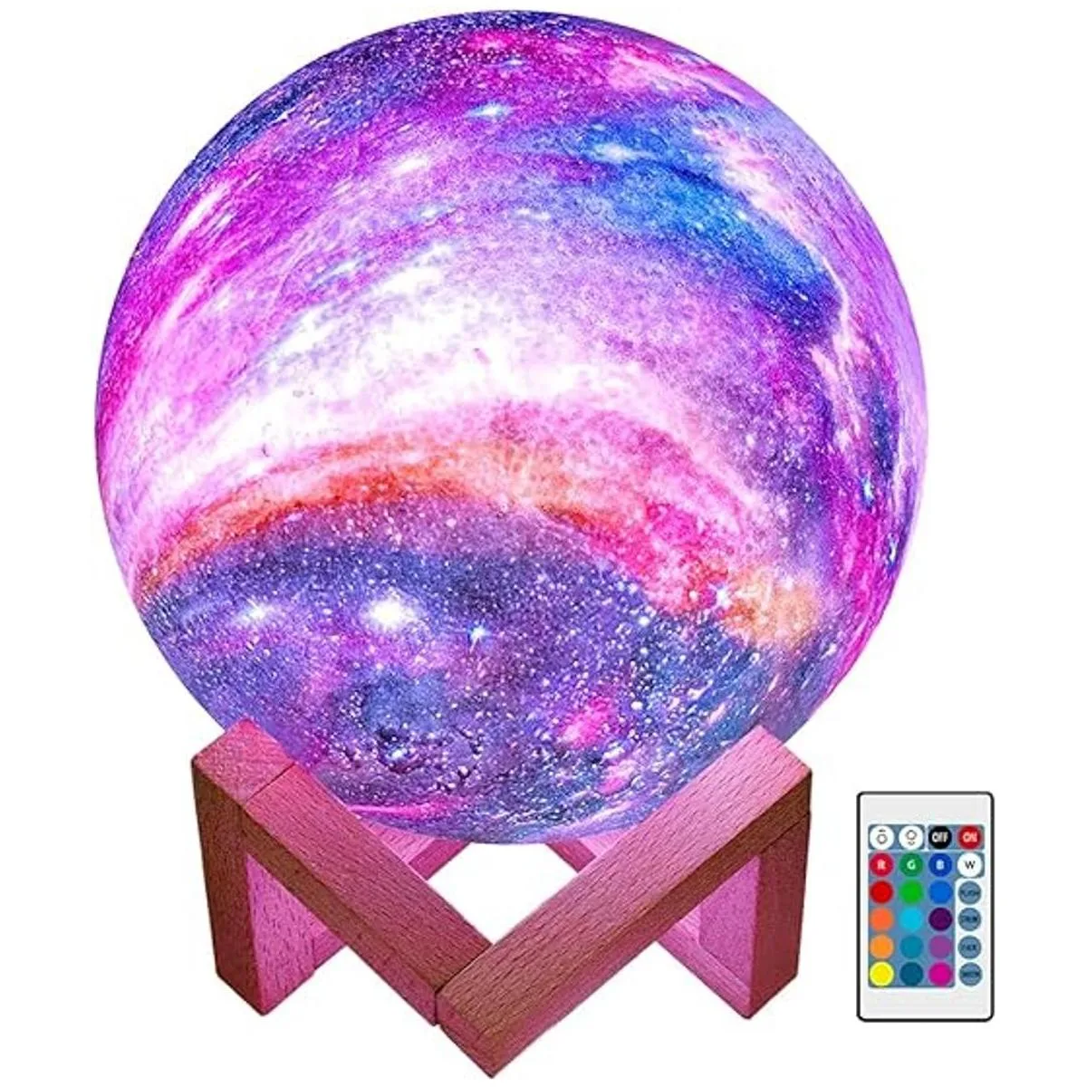 BRIGHTWORLD Lámpara de luna para galaxia 5.9 pulgadas 16_1