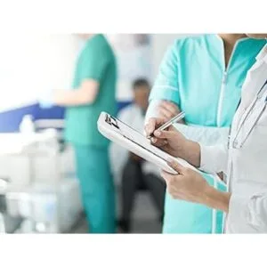 Portapapeles de almacenamiento de enfermería premium con_3