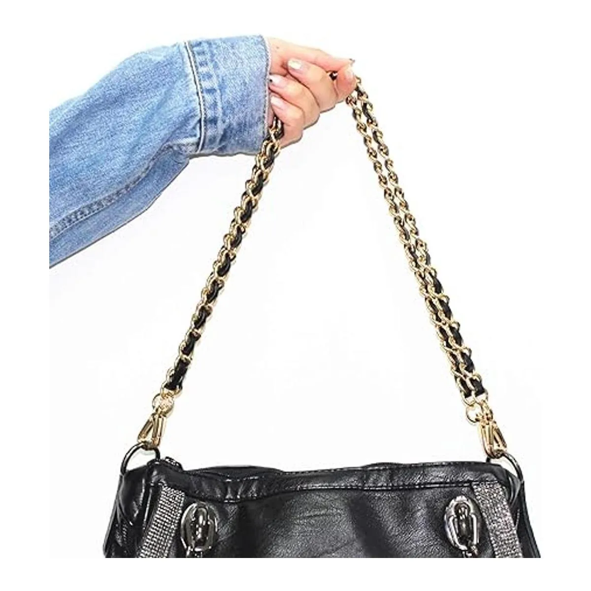 Model Worker Juego de 2 correas de cuero de 12 pulgadas_2